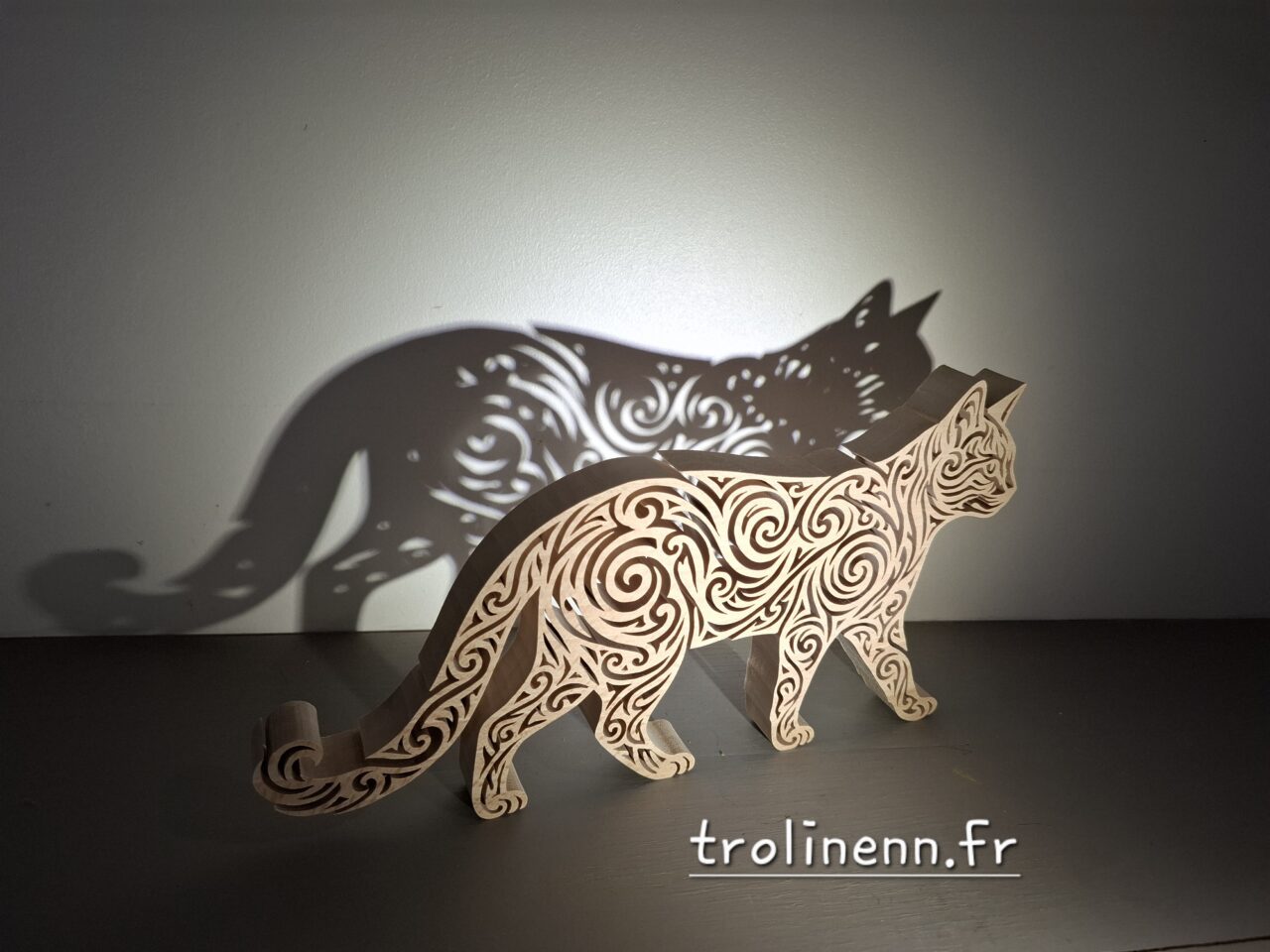 Pièce unique chat tribal 20260419